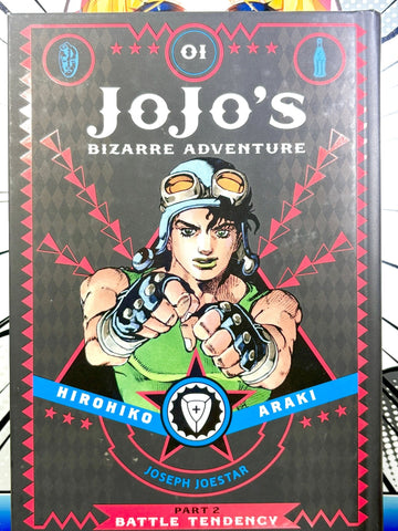 Jojo's Bizarre Adventure Vol 1 Part 2 Battle Tendency Hardcover (Online Order Only)