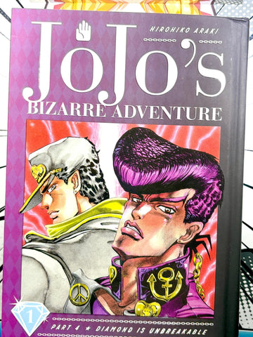 Jojo's Bizarre Adventure Vol 1 Part 4 Diamond is Unbreakable Hardcover (Online Order Only)