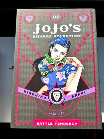 Jojo's Bizarre Adventure Vol 2 Part 2 Battle Tendency Hardcover (Online Order Only)