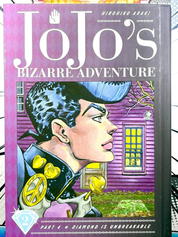 Jojo's Bizarre Adventure Vol 2 Part 4 Diamond is Unbreakable Hardcover (Online Order Only)