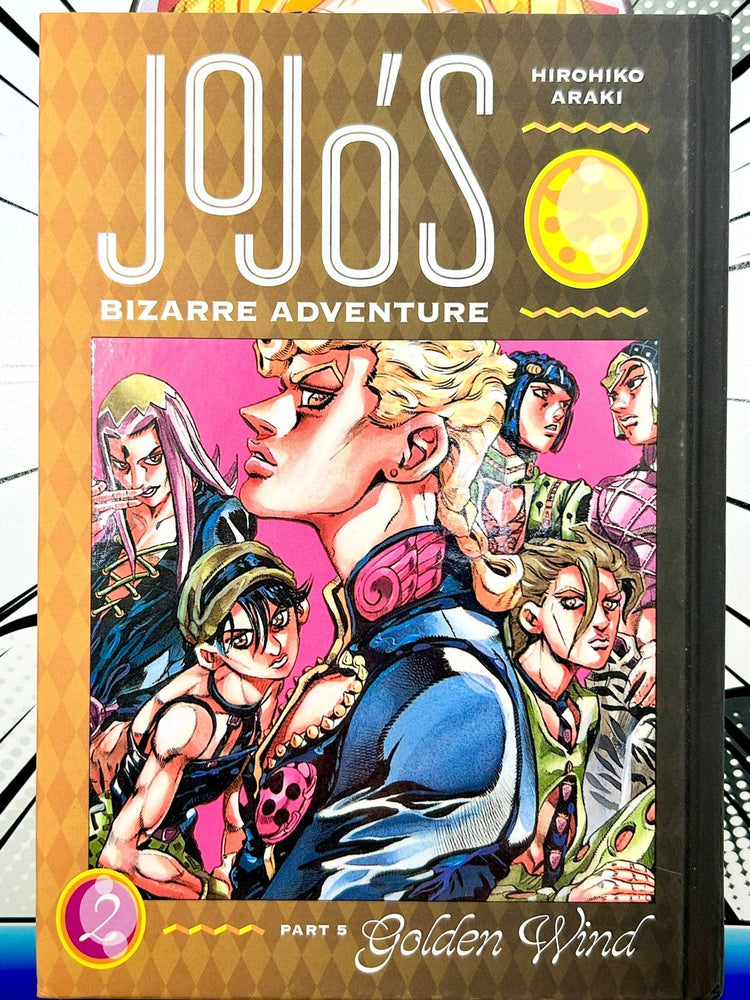 Jojo's Bizarre Adventure Vol 2 Part 5 Golden Wind Hardcover (Online Order Only)