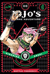 Jojo's Bizarre Adventure Vol 3 Part 2 Battle Tendency Hardcover (Online Order Only)