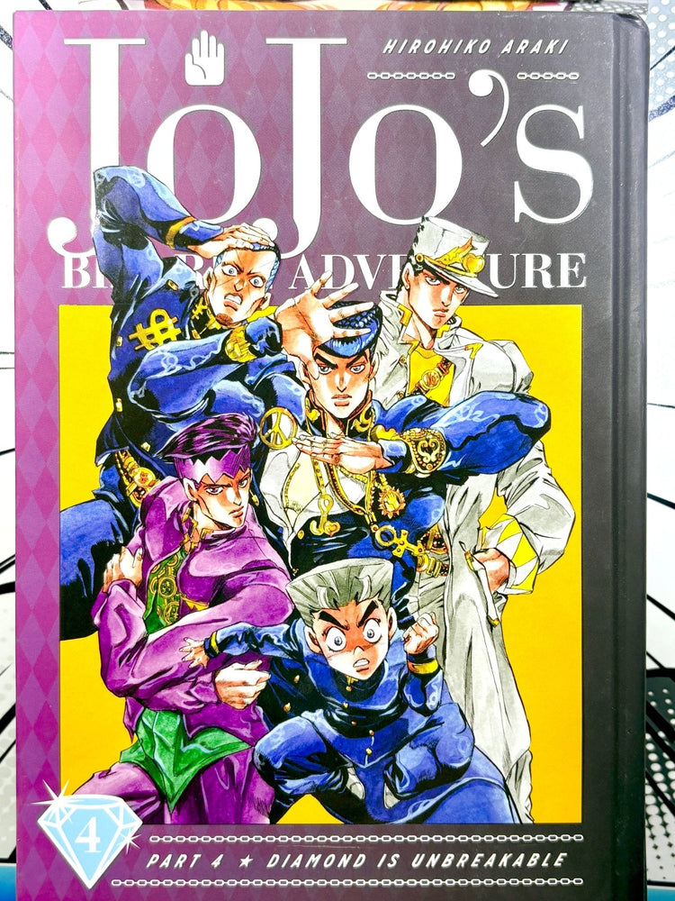 Jojo's Bizarre Adventure Vol 4 Part 4 Diamond is Unbreakable Hardcover (Online Order Only)