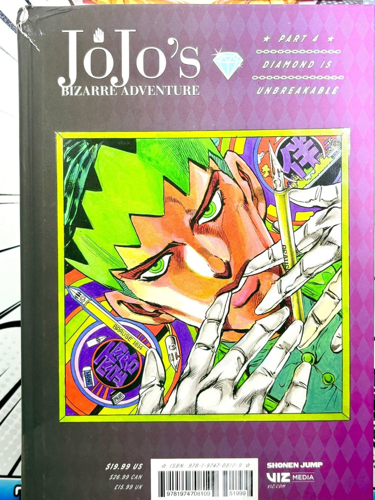 Jojo's Bizarre Adventure Vol 4 Part 4 Diamond is Unbreakable Hardcover (Online Order Only)