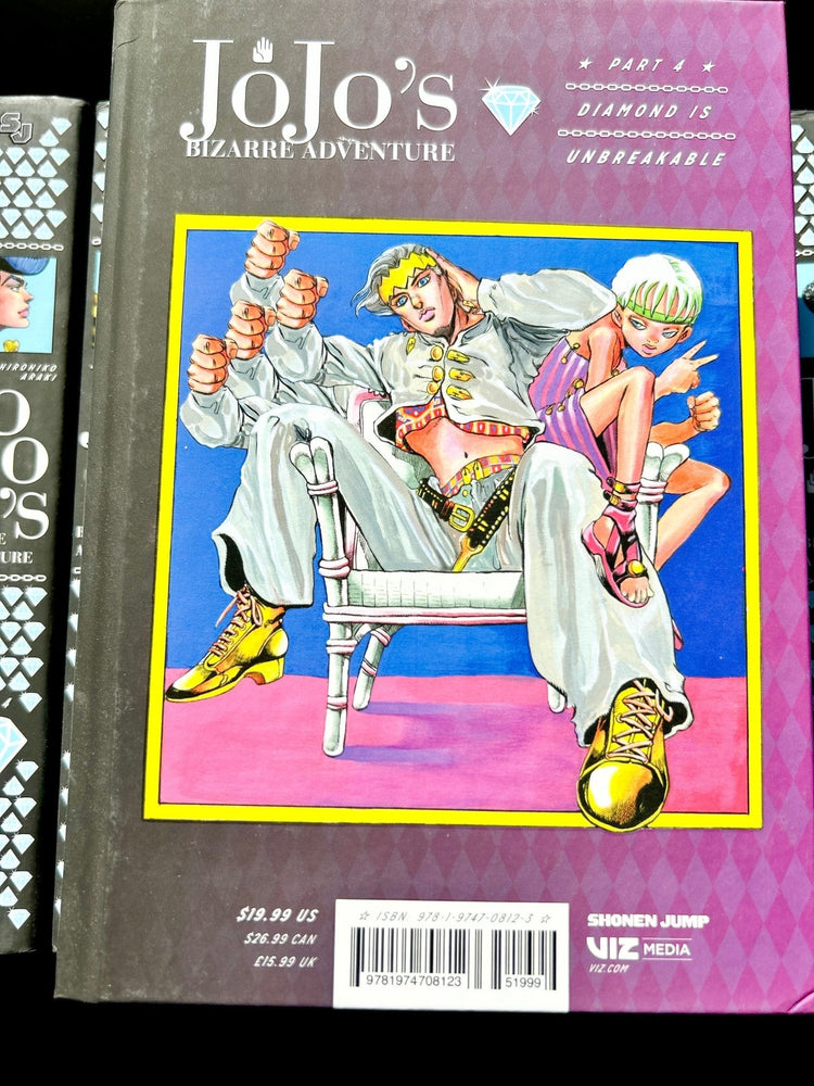 Jojo's Bizarre Adventure Vol 6 Part 4 Diamond is Unbreakable Hardcover (Online Order Only)