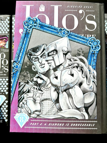 Jojo's Bizarre Adventure Vol 8 Part 4 Diamond is Unbreakable Hardcover (Online Order Only)