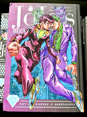 Jojo's Bizarre Adventure Vol 9 Part 4 Diamond is Unbreakable Hardcover (Online Order Only)