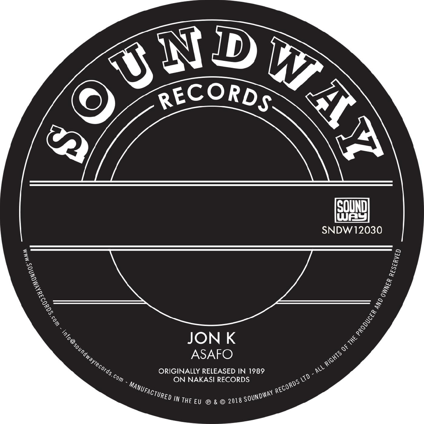 Jon K / Pat Thomas - Asafo / Enye Woa [Vinyl] (ONLINE ORDER ONLY)