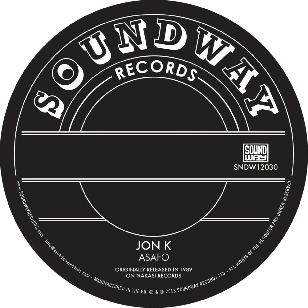 Jon K / Pat Thomas - Asafo / Enye Woa [Vinyl] (ONLINE ORDER ONLY)
