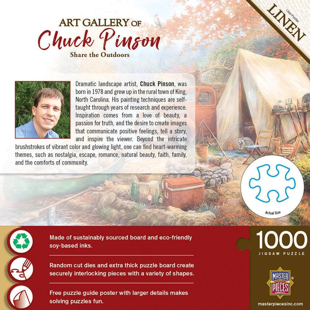 Art Gallery - Share the Outdoors 1000 Piece Jigsaw Puzzle (ONLINE ORDER ONLY)