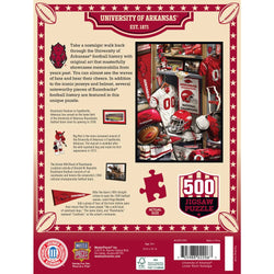 Arkansas Razorbacks - Locker Room 500 Piece Jigsaw Puzzle