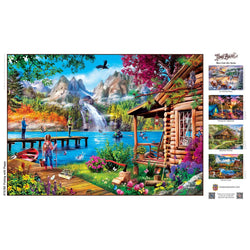 Time Away - Fishing with Pappy 1000 Piece Jigsaw Puzzle (ONLINE ORDER ONLY)