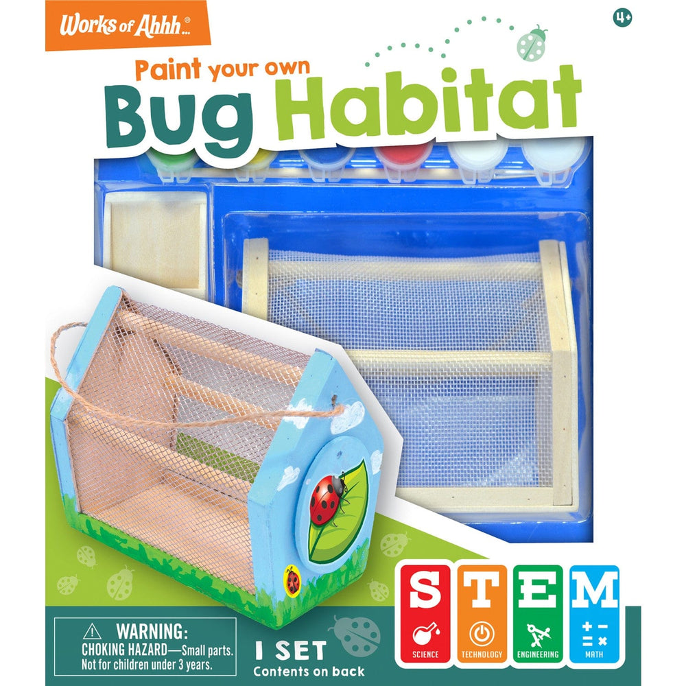 Bug Habitat Wood Craft & Paint Kit (ONLINE ORDER ONLY)
