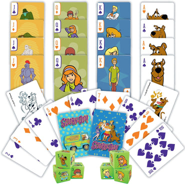 Scooby Doo 2-pack Playing Cards & Dice Set (ONLINE ORDER ONLY)