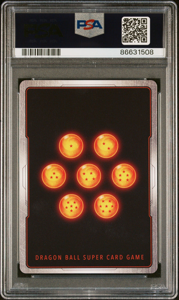2022 DRAGON BALL SUPER MYTHIC BOOSTER SS3 GOGETA, THWRT/EMP #P-308 - PSA 10 (Online Order Only)