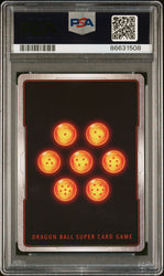 2022 DRAGON BALL SUPER MYTHIC BOOSTER SS3 GOGETA, THWRT/EMP #P-308 - PSA 10 (Online Order Only)