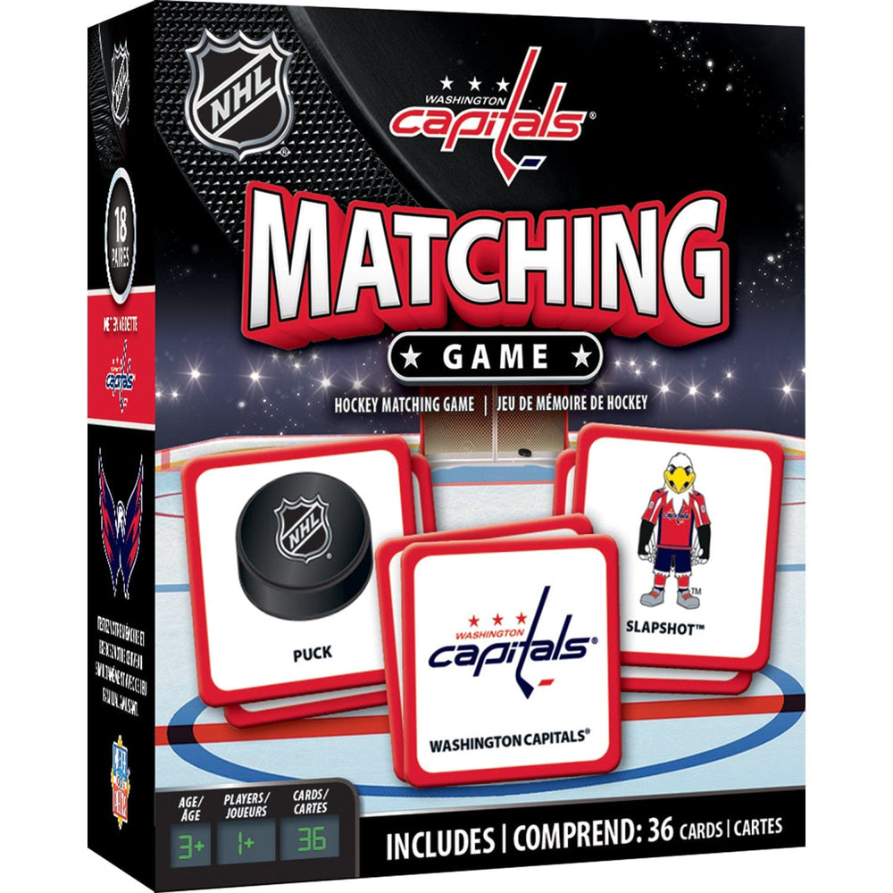 Washington Capitals Matching Game (ONLINE ORDER ONLY)