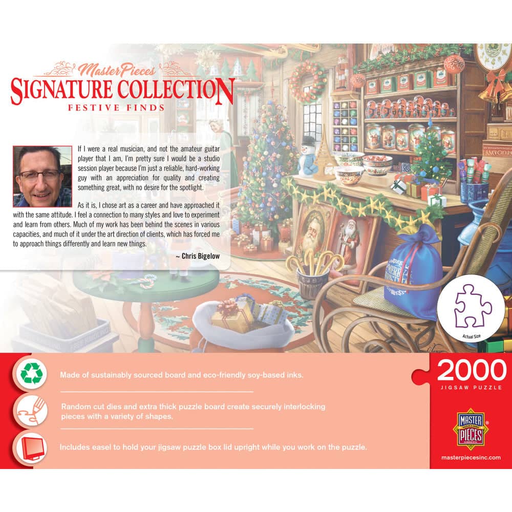 Signature Collection - Festive Finds 2000 Piece Jigsaw Puzzle (ONLINE ORDER ONLY)