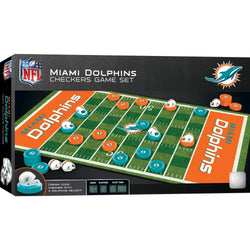 Miami Dolphins Checkers Board Game (ONLINE ORDER ONLY)