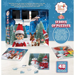 12 Days of Elf on the Shelf Jigsaw Puzzles - Advent Calendar (ONLINE ORDER ONLY)