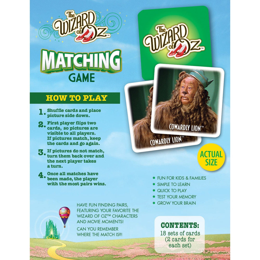 Wizard of Oz Matching Game (ONLINE ORDER ONLY)