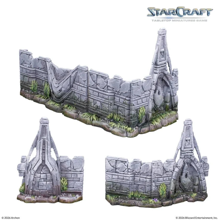 StarCraft The Miniatures Game: Terrain: Lost Temple Expansion Set (ONLINE ORDER ONLY)