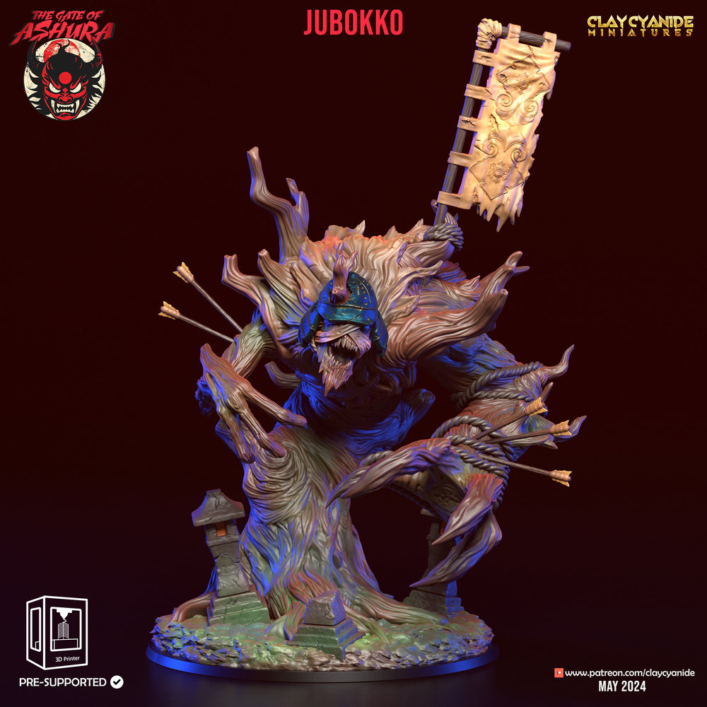 3D Printed Clay Cyanide Jubokko The Gate of Ashura 28 32 mm D&D (Online Only)
