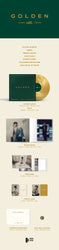 Golden (Sticker, Photo / Photo Card, Postcard) [Vinyl] (ONLINE ORDER ONLY)