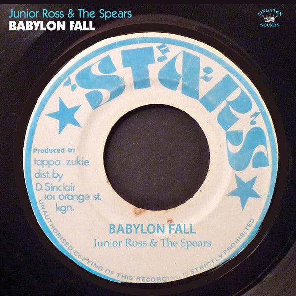 JUNIOR ROSS & THE SPEARS - Babylon Fall [CD] (ONLINE ORDER ONLY)