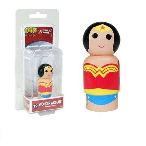 Justice League Wonder Woman Pin Mate Wooden Figure (Online Order Only)
