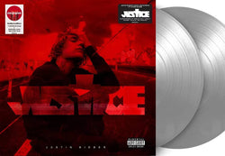 Justin Bieber - Justice [Explicit Content] (Limited Edition, Bonus Track, Alternate Cover, Silver Vinyl) (2 Lp's) [Vinyl] (ONLINE ORDER ONLY)