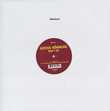 JUSTUS KOHNCKE - Don't Go [Vinyl] (ONLINE ORDER ONLY)
