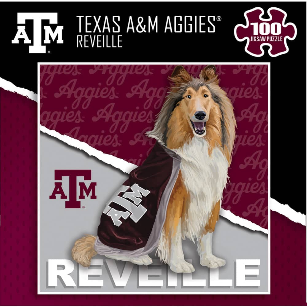 Texas A&M Aggies - NCAA Mascot 100 Piece Jigsaw Puzzle (ONLINE ORDER ONLY)