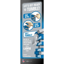 Detroit Lions Tumble Tower (ONLINE ORDER ONLY)