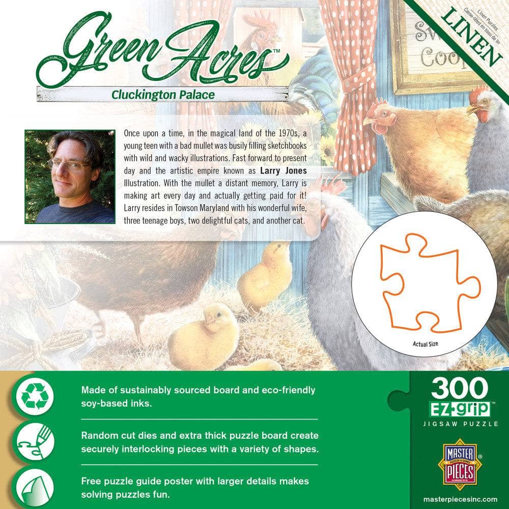Green Acres - Cluckington Palace 300 Piece EZ Grip Jigsaw Puzzle (ONLINE ORDER ONLY)