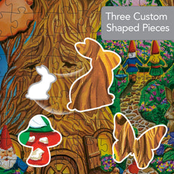 Shapes - Garden Gnome 500 Piece Jigsaw Puzzle (ONLINE ORDER ONLY)