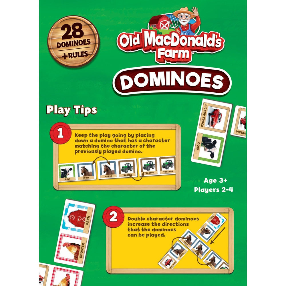 Old MacDonald's Farm Picture Dominoes (ONLINE ORDER ONLY)