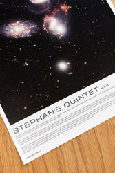 JWST Historic Poster #3 - Stephan's Quintet (ONLINE ORDER ONLY)