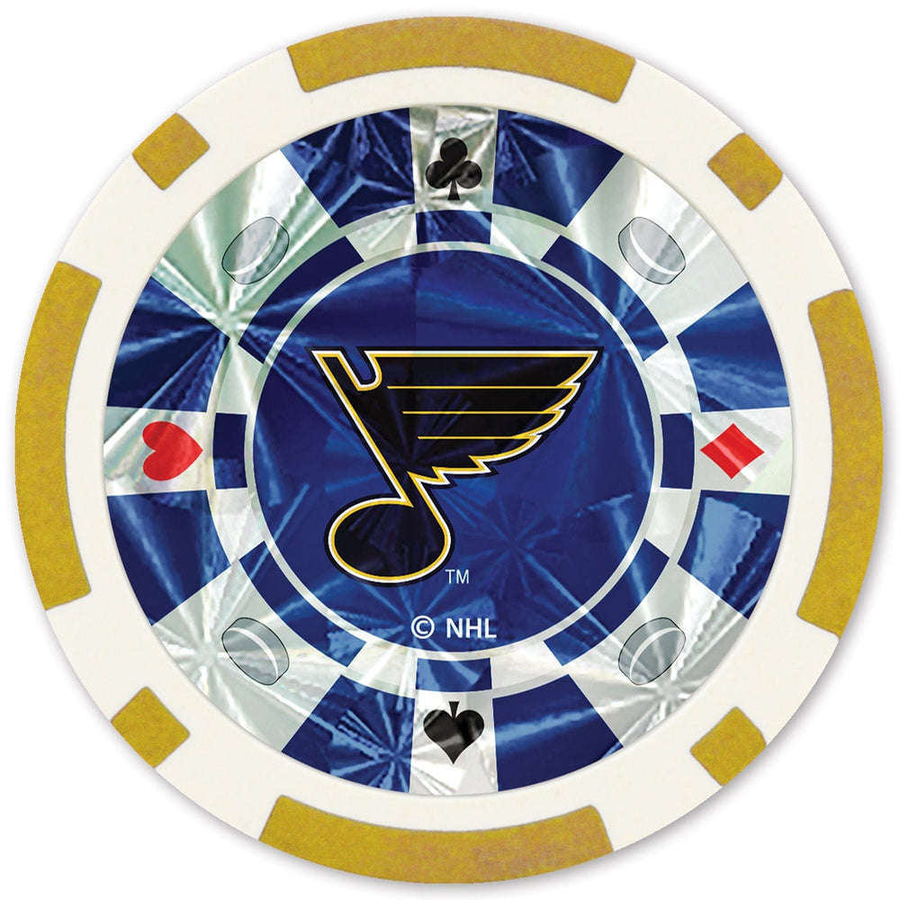 St. Louis Blues 20 Piece Poker Chips (ONLINE ORDER ONLY)