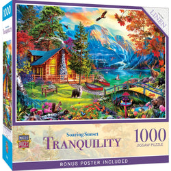 Tranquility - Soaring Sunset 1000 Piece Jigsaw Puzzle (ONLINE ORDER ONLY)