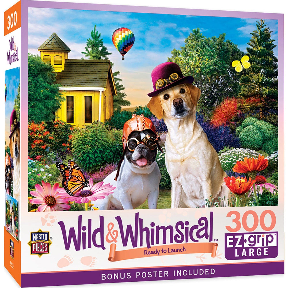 Wild & Whimsical - Ready to Launch 300 Piece EZ Grip Jigsaw Puzzle (ONLINE ORDER ONLY)