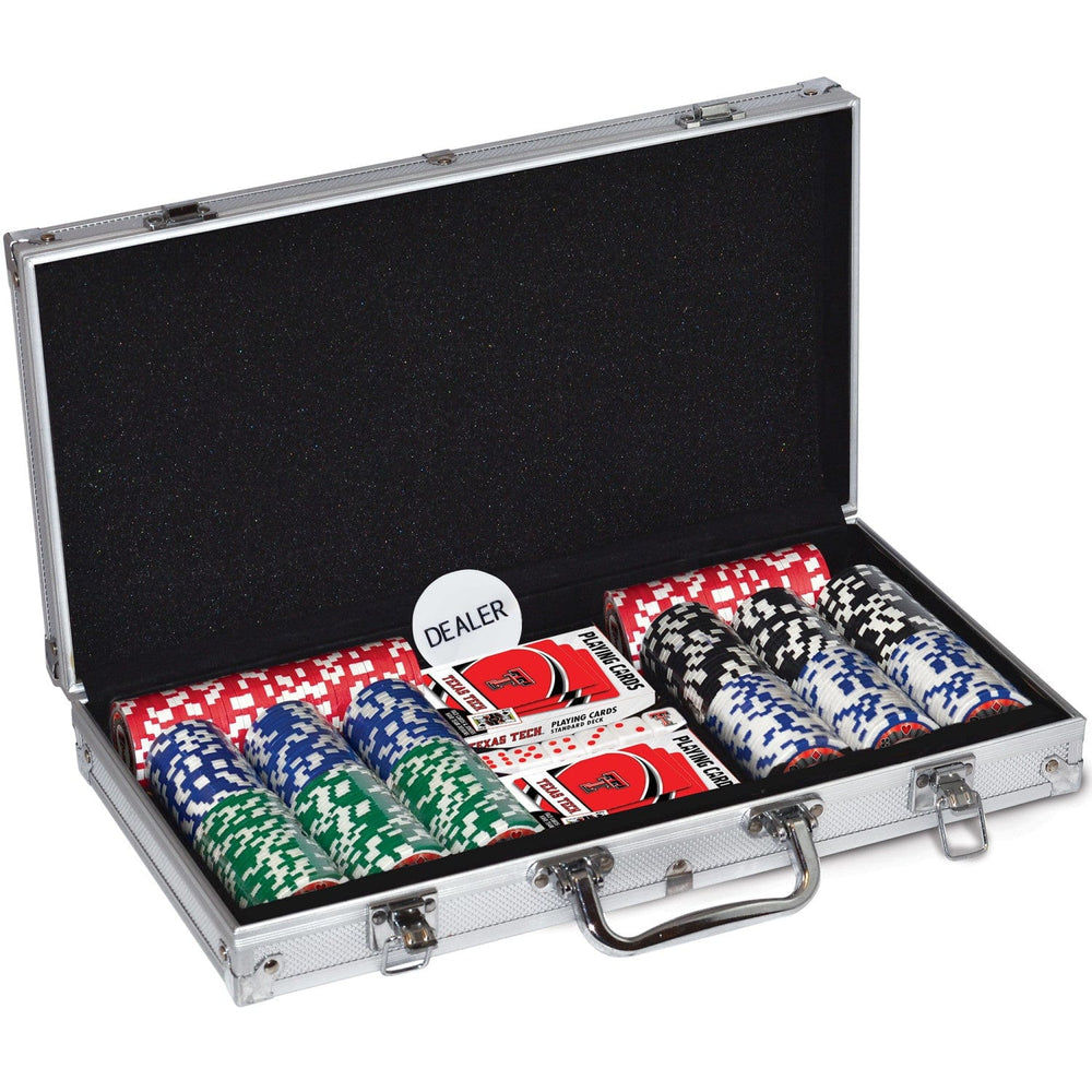 Texas Tech Red Raiders 300 Piece Poker Set (ONLINE ORDER ONLY)