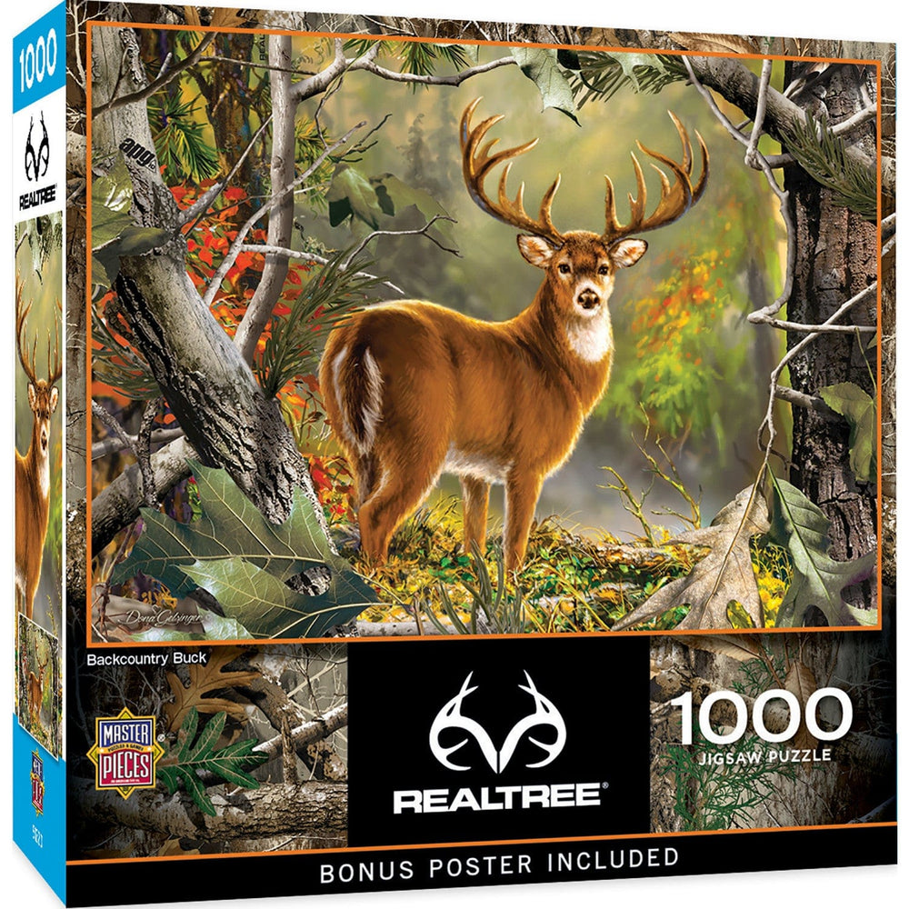 Realtree - Backcountry Buck 1000 Piece Jigsaw Puzzle (ONLINE ORDER ONLY)