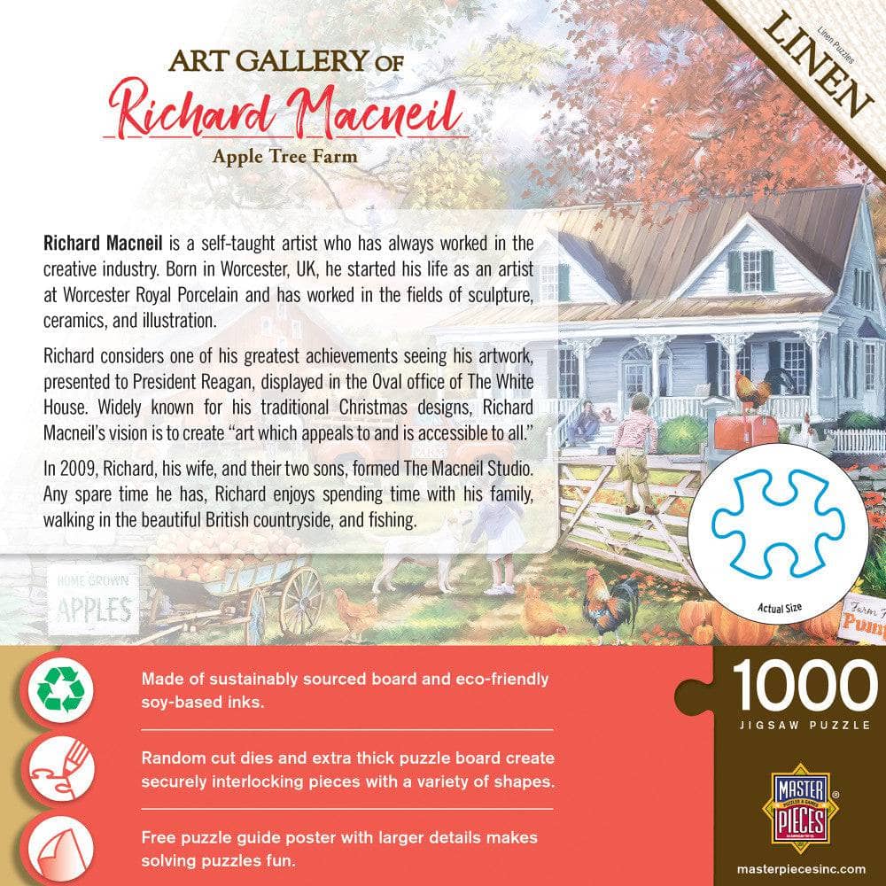 Art Gallery - Apple Tree Farm 1000 Piece Jigsaw Puzzle (ONLINE ORDER ONLY)