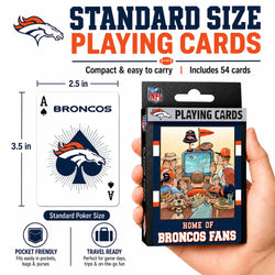 Denver Broncos Fan Deck Playing Cards - 54 Card Deck