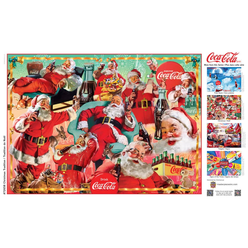 Coca-Cola - Christmas Tradition 1000 Piece Puzzle (ONLINE ORDER ONLY)
