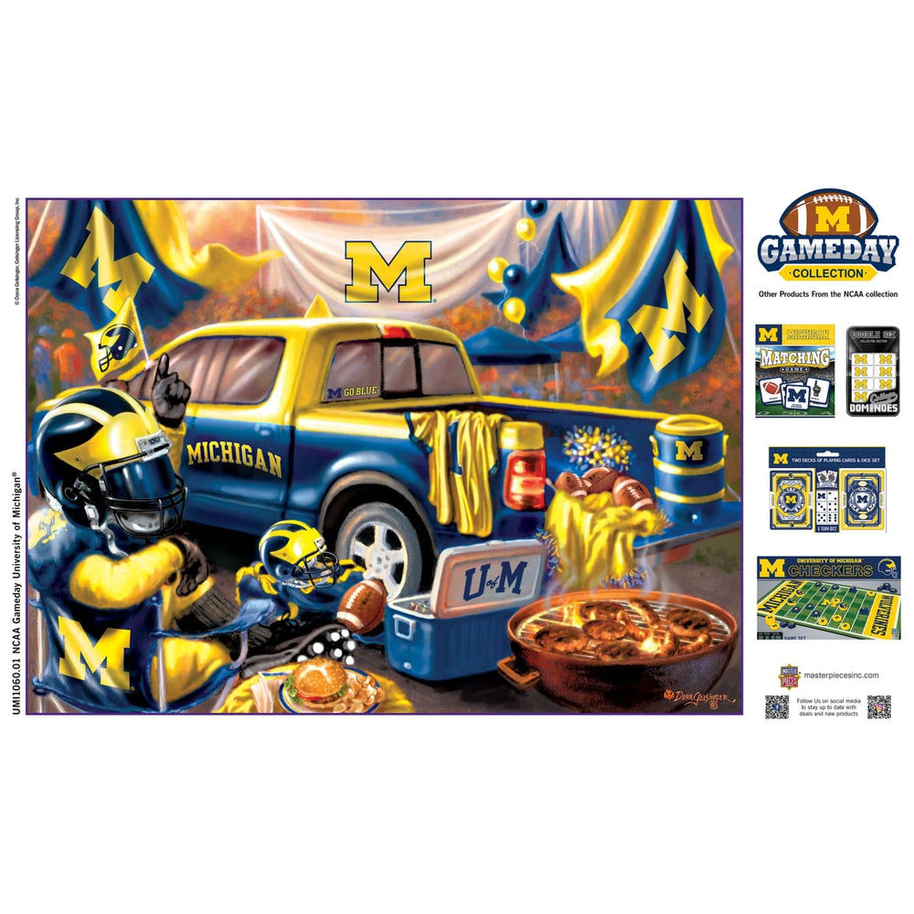 Michigan Wolverines - Gameday 1000 Piece Jigsaw Puzzle (ONLINE ORDER ONLY)