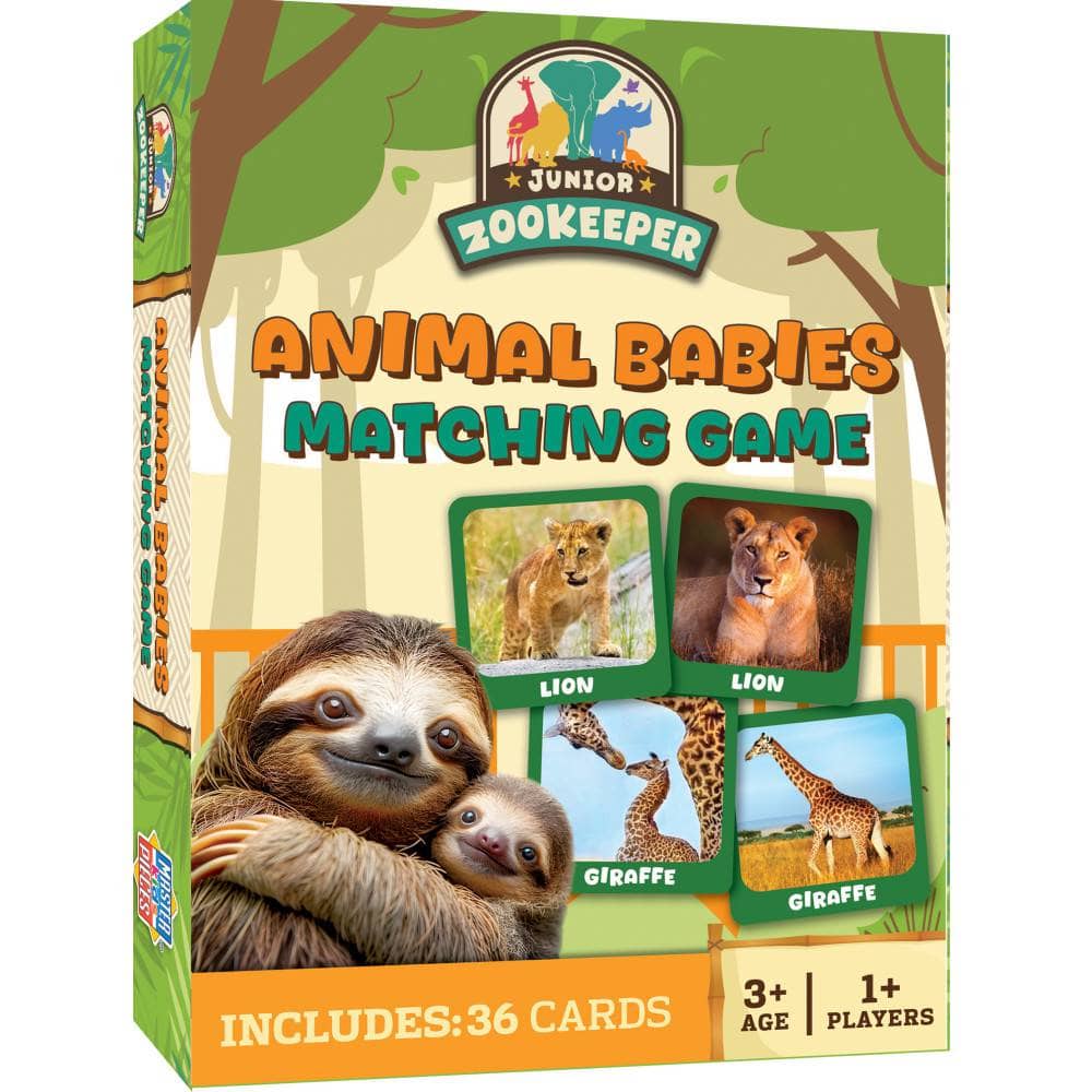 Jr. Zookeeper Matching Game