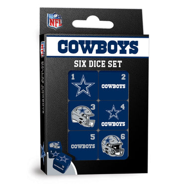 Dallas Cowboys Dice Set - 19mm (ONLINE ORDER ONLY)