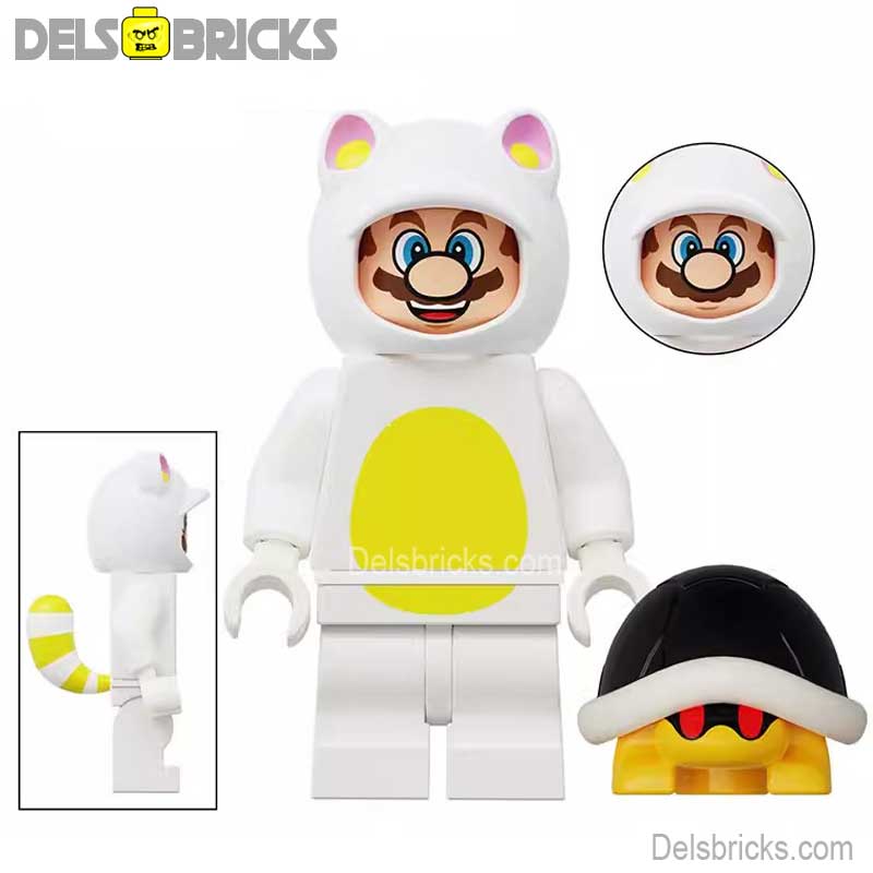 Cat Mario Brothers Movie from Super Mario Lego Minifigures Custom Toys (ONLINE ORDER ONLY)